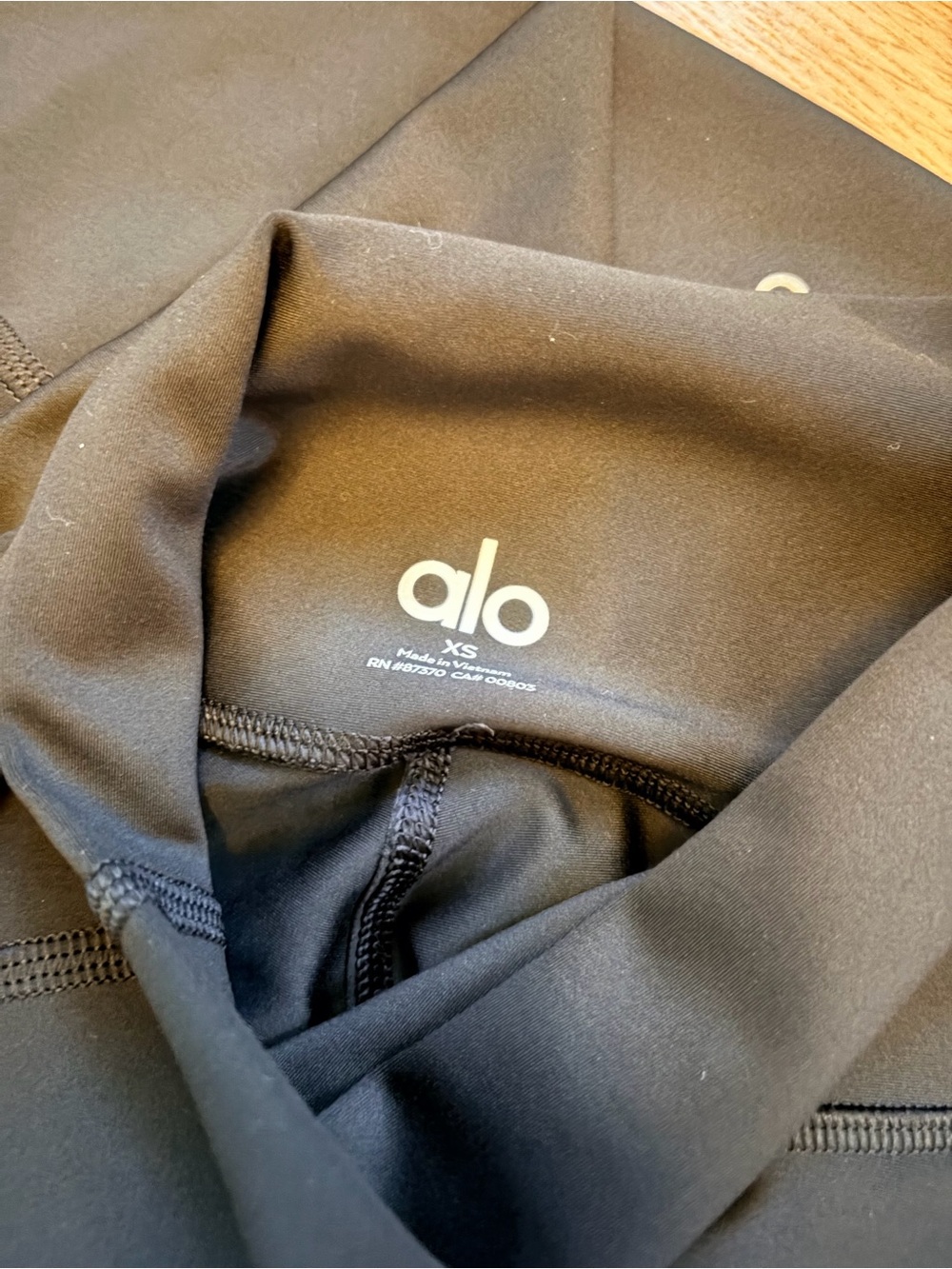 Alo Yoga Airlift High-Waist Leggings Black XS Sculpting Compression Athleisure - Picture 4 of 4